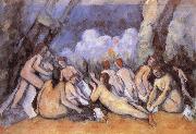 Paul Cezanne Ibe large batbers USA oil painting artist